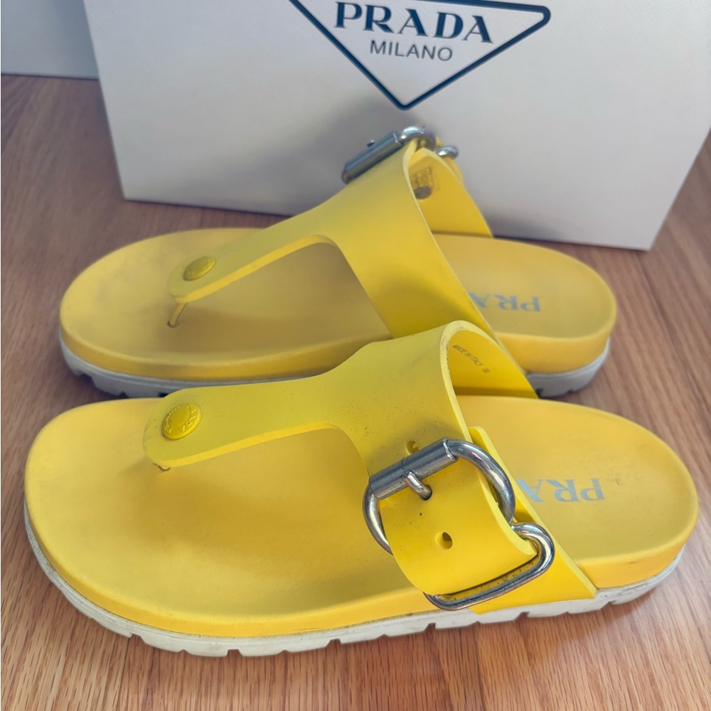 Prada rubber sandal - Birkenstock style - Picture 8 of 8